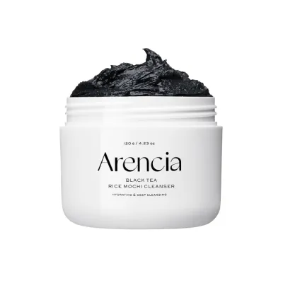 Arencia Black Tea Rice Mochi Cleanser 120g